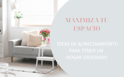 IDEAS DE ALMACENAJE PARA LOGRAR UN HOGAR ORGANIZADO